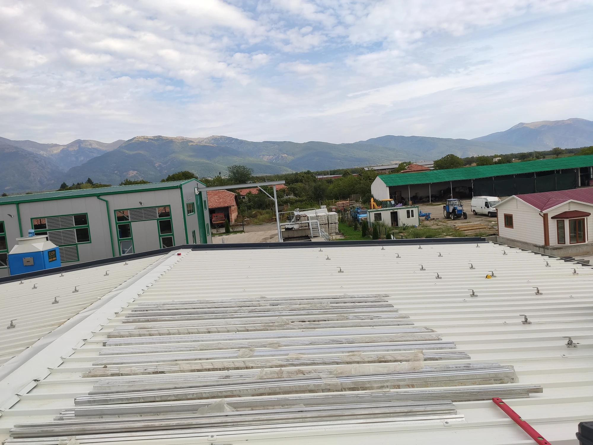 Rose oil factory