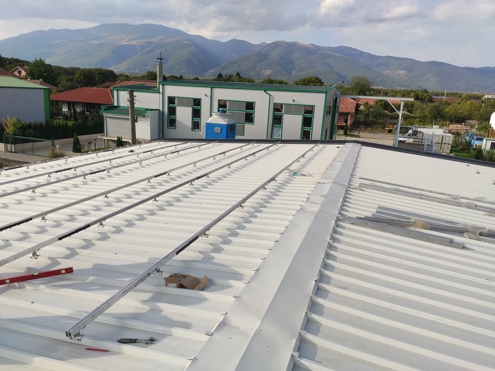 Rose oil factory